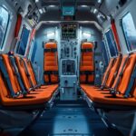 Air ambulance interiors