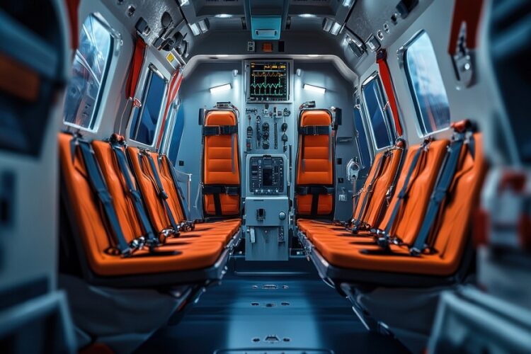 Air ambulance interiors